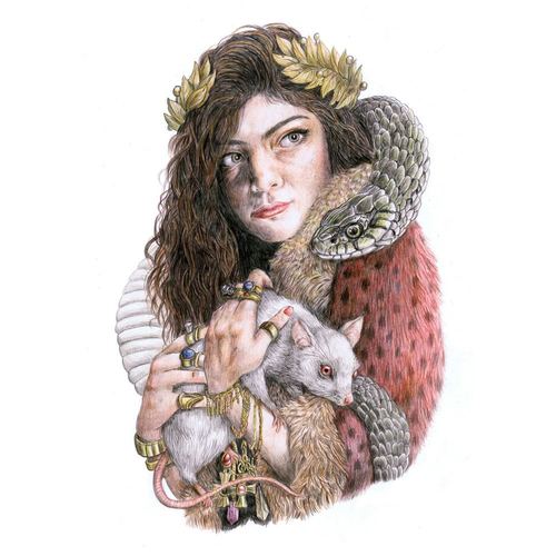 Lorde album cover