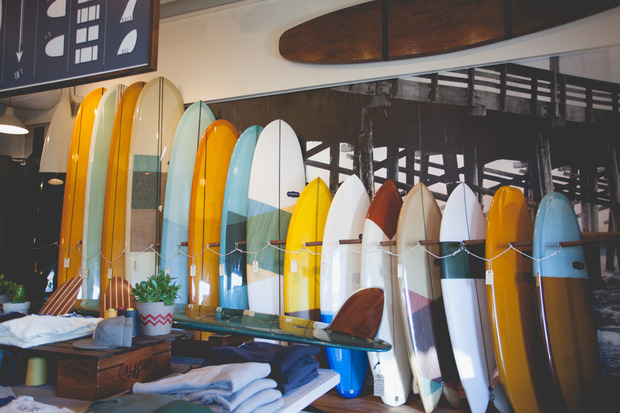 Dave Allee of Almond Surfboards - Shop